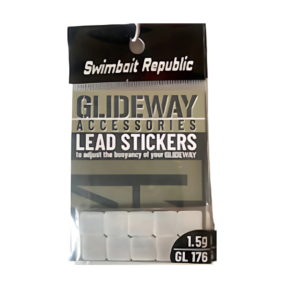 Swimbait Republic Lead Stickers 1.5gr 10pz