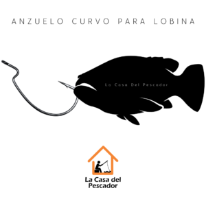 Anzuelo Curvo para Lobina LCDP