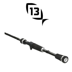 13 Fishing Fate Black Casting Rod 7’4″ Heavy Fast FTB3C74H Pitching